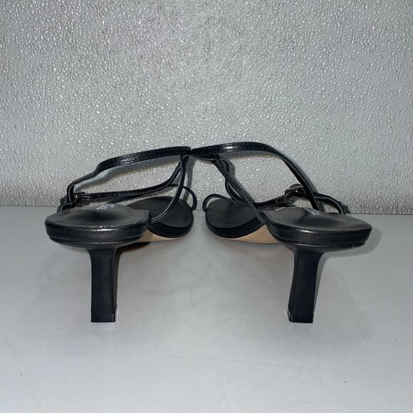 Tony Bianco Caprice Black Kid Sandal Heel Women's US 10 - Picture 5 of 7